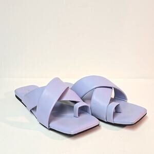 Open Edit Sandal Slides - Purple Size 9